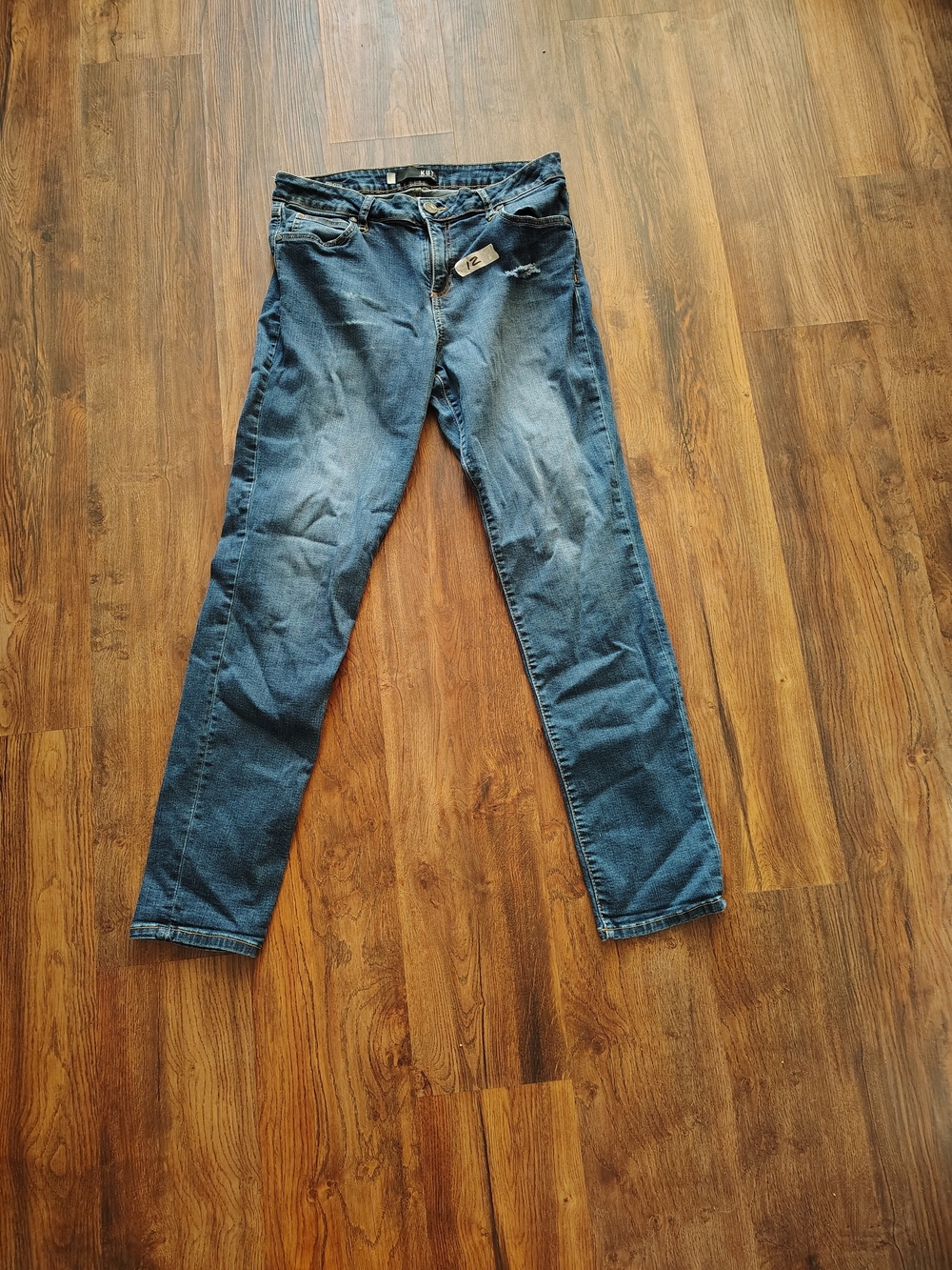 Kut from the Kloth Skinny Jeans - Medium Blue Wash